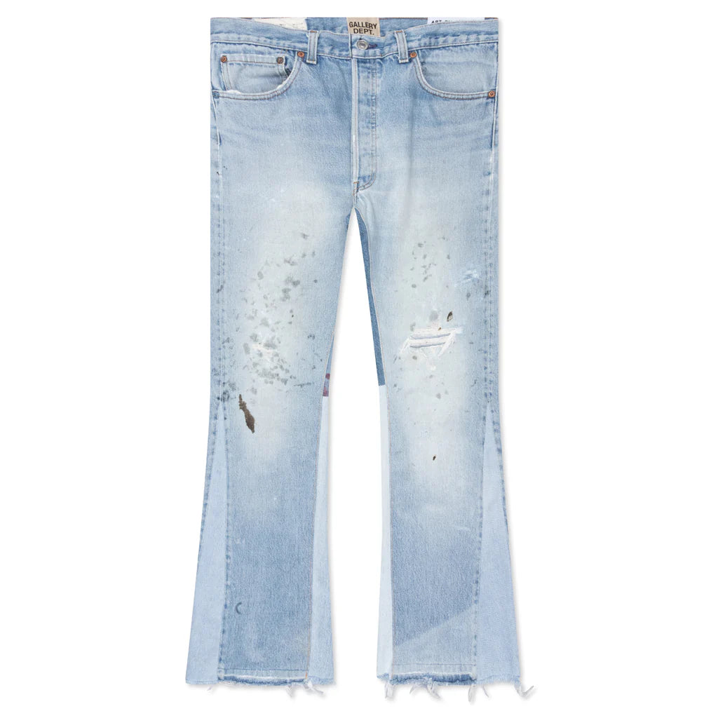 La Flare Washed Denim