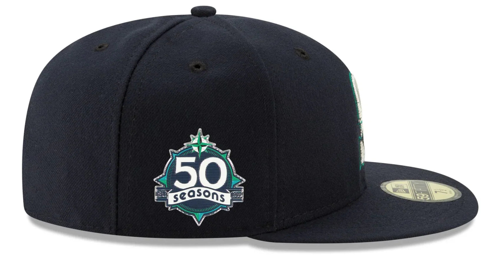 New Era Seattle Mariners 50th Anniversary Navy 59FIFTY Fitted