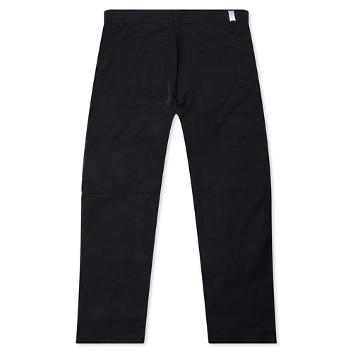 Nylon Workwear Pant Jet Black