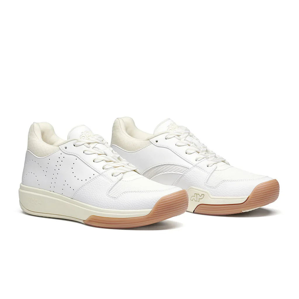 DAPS DESI Mid White Cream Womens Pickleball Shoes