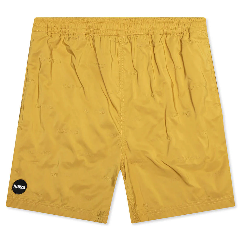 Refresh Nylon Active Short Mustard