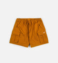 Mid Rise Loose 5 Cargo Womens Shorts Desert Ochre Sail