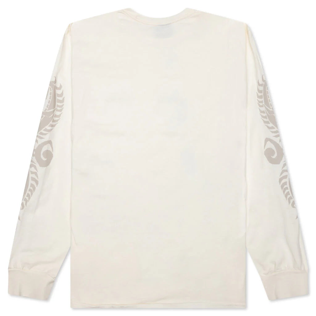 Dragons Pig Dyed L S Tee Natural