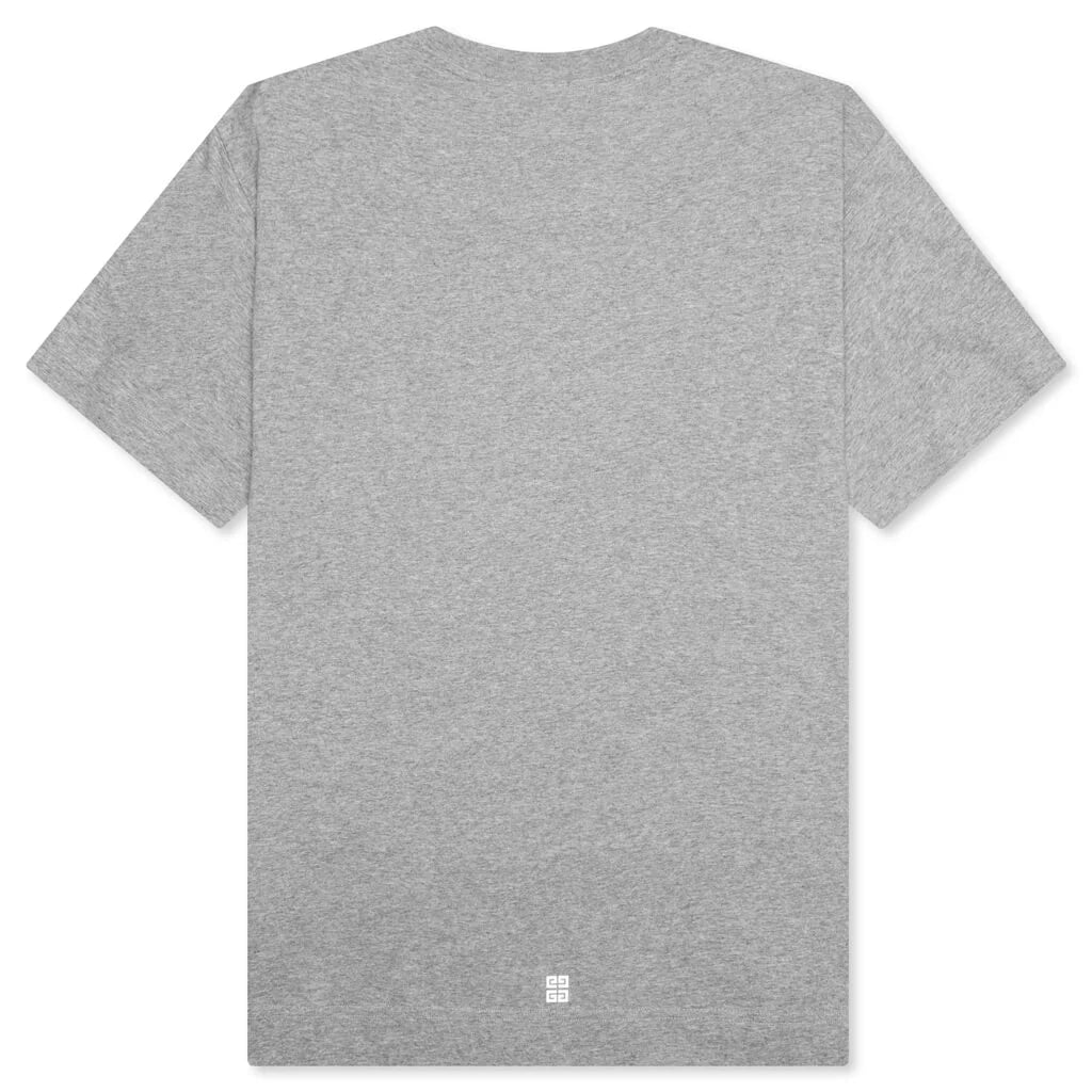 T Shirt Light Grey Melange