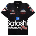 Satoshi Mechanic Half Zip Vintage Black