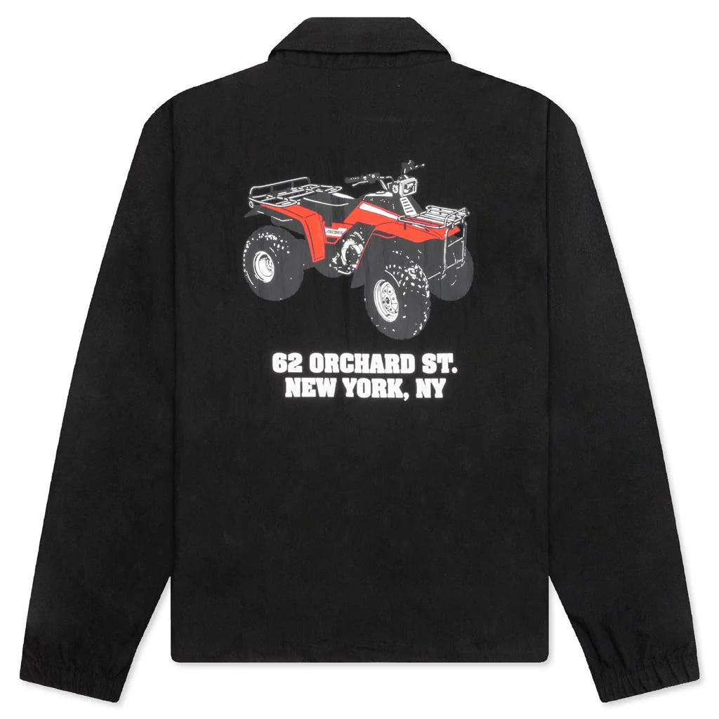 4 Wheeler Coaches Jacket Black