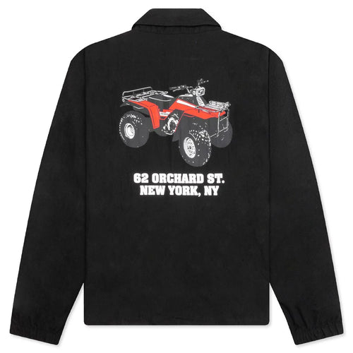 4 Wheeler Coaches Jacket Black