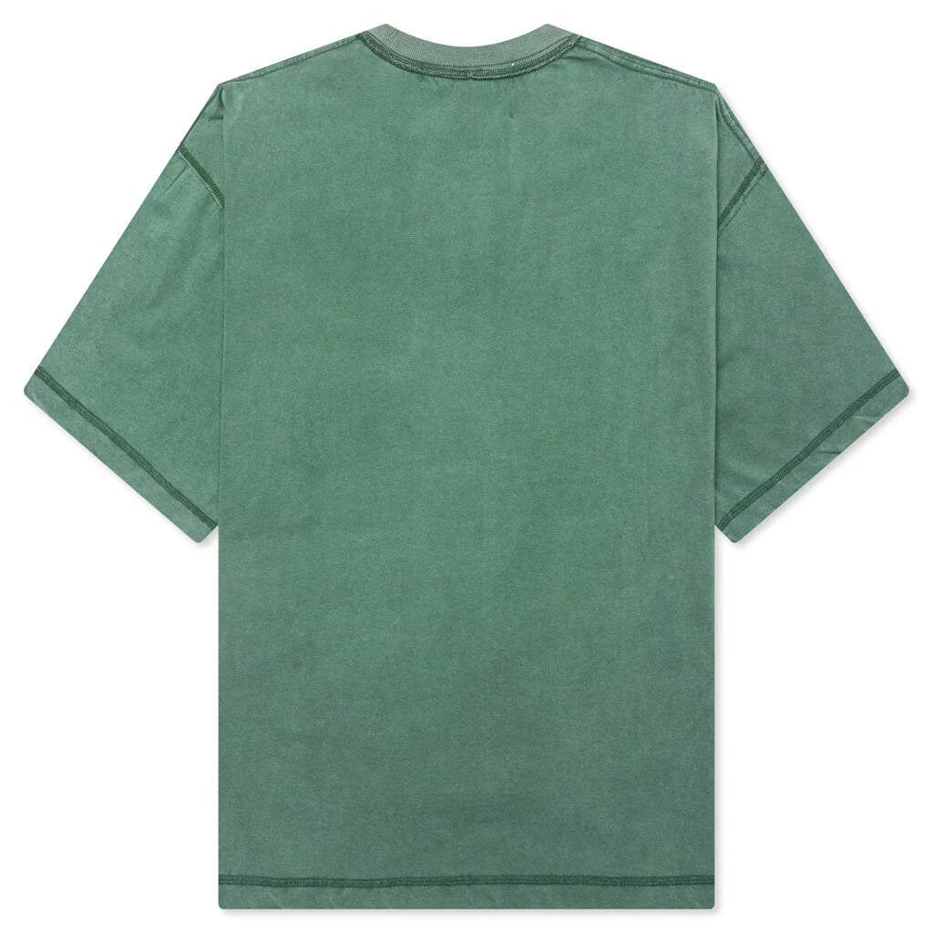 Good Morning Cops Vintage Wash Tee Washed Green