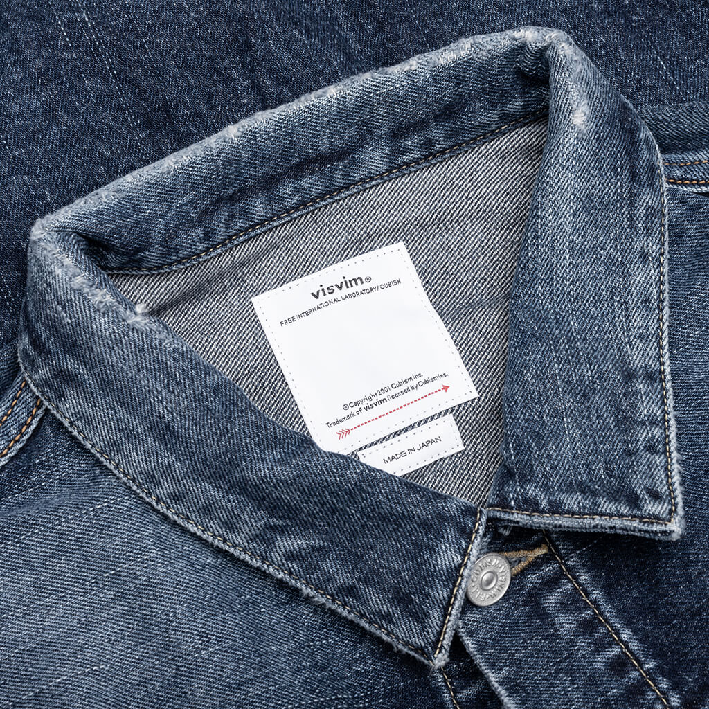 101X S S Damaged Jacket 1010 Indigo