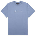 Feature x Wynn Logo Lock Up Tee Blue Granite